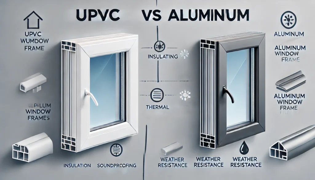 upvc alumunium